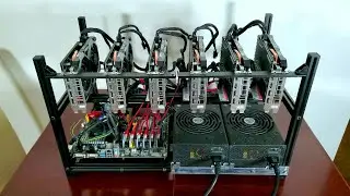 GTX 1660 Super Mining Rig Build Fixed Update