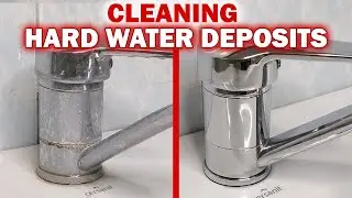 Как удалить налет от жесткой воды из крана | Простое удаление пятен от жесткой воды