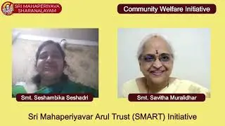 SMART Community Welfare Initiative - Smt. Seshambika Seshadri