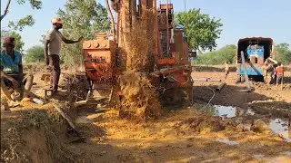 Borewell drilling from village | 80 फीट पे 10Hp पानी | The future of water access