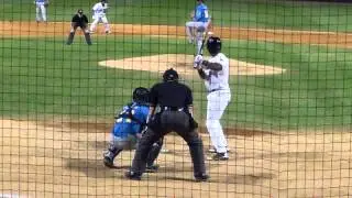 Myrtle Beach RHP Cody Buckel vs. Winston-Salem 1B Keon Barnum, 5.5.14