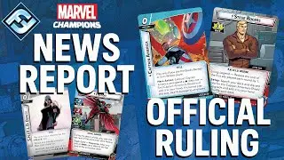 Marvel Champions FFG Reveals New Cards & Official Ruling on Captain America's Shield