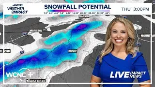 Snow likely in NC mountains with bitter cold expected in Charlotte