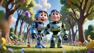 The Robot That Lost Its Nose 🤖👃 | Fun Story for Kids | Preschool Learning Adventure