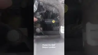 Proton Iriz Persona Saga VVT MAP Sensor Location. Rough Idle or Jerking Symptoms.