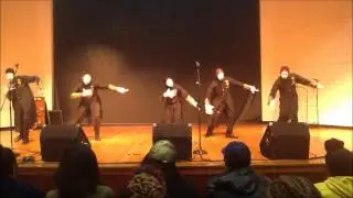 Until I Pass Out Mime at Norfolk State University - Silent Praize Mime Ministry