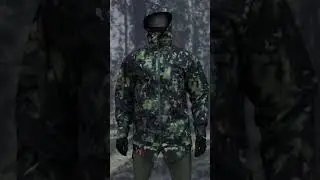 Jerven Tundra Shell Jacket - SKOG Camo