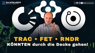 KI Krypto Analyse 🚀 TRAC, FET & RENDER mit bis zu 800% Potenzial! | Chartanalyse & Prognose 2025