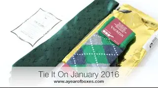 Tie It On Unboxing January 2016