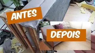 O SOFÁ ESTÁ PRONTO! | reformando o sofá em casa | EP. 2