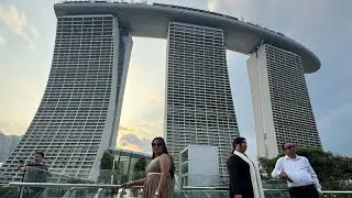 Aaj hum gye Marina By The Bay, Singapore.