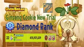 Cookie Run: OvenBreak l Cookie Trials Episode 87: Ginseng Cookie New Trial Diamond Rank