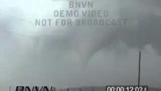 3/14/2003 Mountain View OK Tornado Stock Video