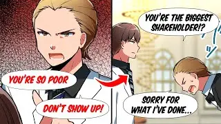 【Manga dub】A Rich and Cheeky Student Found out I'm the biggest Shareholder of his Father's Company