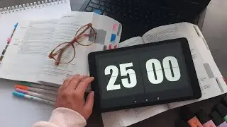 REAL TIME STUDY WITH ME (NATURE SOUNDS) 25 MIN POMODORO SESSION || FOCUS WITH ME || GET THINGS DONE