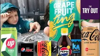 Trying these fruit inspired fizzy sodas for the first time