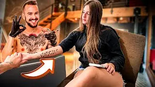 BENÇÃO! MINHA NAMORADA TATUOU MEU NOME NO BRAÇO DELA… NÃO É CLICKBAIT!