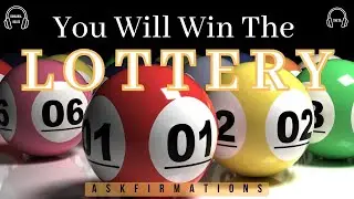 Manifest Lottery Win w/ ASKfirmations | Law of Assumption & Theta Binaural Beats (Manifestation)