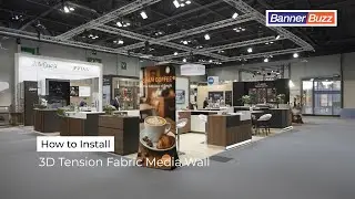 3D Vertical Trade Show Tower Display Installation | BannerBuzz Guide