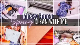 TACKLE YOUR MESS: MESSY HOUSE CLEAN WITH ME | RELAXING CLEANING MOTIVATION 2022 | BRIANNE WALTER
