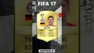 THOMAS M&Uuml;LLER FIFA Evolution | FIFA 10 ➡️ 30#shorts