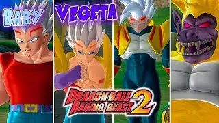 All Baby Vegeta Transformations Mod  | Dragon Ball Raging Blast 2 Mods