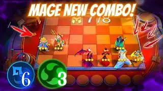 Tharz skill 3 Best Xavier Combo Ultimate Burst with Mage Evolution! | Magic Chess