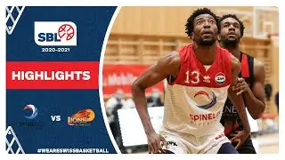 SBL 20/21 Highlights - Spinelli Massagno vs. Lions de Gen&egrave;ve