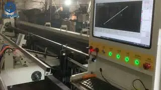 [SteviS Laser] Ultra-short tail tube laser cutting machine, cutting & auto-loading at the same time
