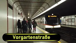 U-Bahn Station Vorgartenstraße - Vienna 🇦🇹 - Walkthrough 🚶