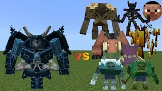 The Immortal vs New Mutant More | Minecraft Java | Mob Battle