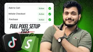 How to Set Up TikTok Pixel on Shopify 2025 | Active & Track All Events