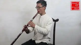 Concert Grade & Master Made African Purple Sandalwood Flute Xiao Chinese Shakuhachi 3 Sections 萧