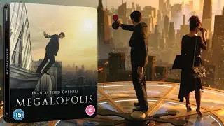 Megalopolis (2024) | UK 4K UHD Blu-ray Steelbook Unboxing | Entertainment in Video