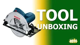 Bosch GKS 235 Turbo Circular Saw 9 14 235mm 2050W Quick Unboxing