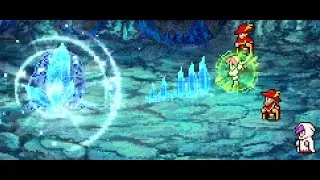 FFV 4JF 2/11 White Mage, Red Mage, Beastmaster - Earth Crystal