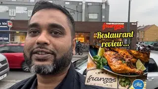 RESTAURANT REVIEW| FRANZOS ILFORD LANE IG1| EATING AT FRANZOS| EATING SHOW|BENGALI EATING SHOW| ASMR