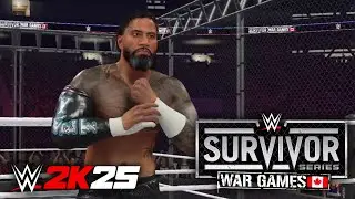 WWE 2K25 Showcase | Original Bloodline vs. New Bloodline | War Games   Survivor Series 2024