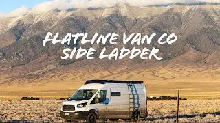 FVC Side Ladder for Mid Roof Transit Van Conversion