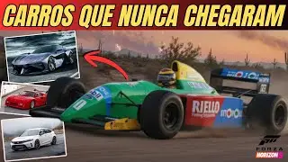 86 CARROS QUE NUNCA CHEGARAM AO FORZA HORIZON 5! CIVIC TYPE R, MASERATI MC20, E MUITO MAIS!