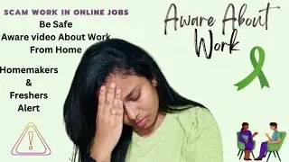 Online Job Scam Tamil Fake Data Entry Job | Online/Remote Job Scams - Alert! | Fake Of Payable Jobs