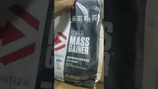 Dymatize Super Mass gAINE 12lb,PRICE INR.5800/-.To order whatsapp 8369153702.