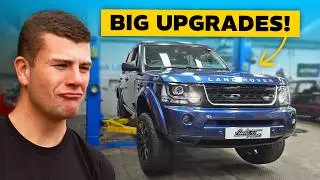 Fitting EXPENSIVE Parts To Our V8 Converted Land Rover!
