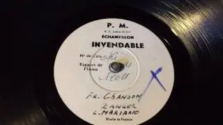 Rudy Hirigoyen - Mexico - 78 rpm - Test Pressing