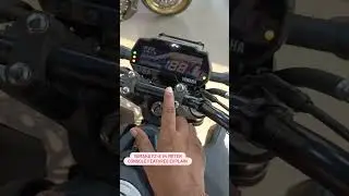 YAMAHA FZ-S V4 Meter Console features Explain