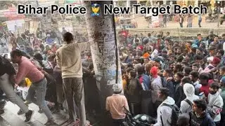 BIHAR POLICE NEW BATCH CROWD | GYAN BINDU PATNA 2ND CENTRE नहर पर  Rampur Lane Road #biharpolice 