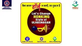 Top NGO in UlhasnagarI No Honking Campaign I Hirali Foundation I An appeal by Advocate Monish Bhatia