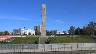 Прогулка по набережной г.Орла - река Орлик, центр, Стрелка.