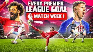 Every Premier League Goal From Matchweek 1 | 2023/24