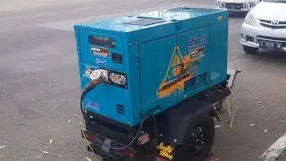 Review Genset Denyo 25 ES Persiapan Cek Sound - Cara Menyalakan Genset Denyo 25 ES
